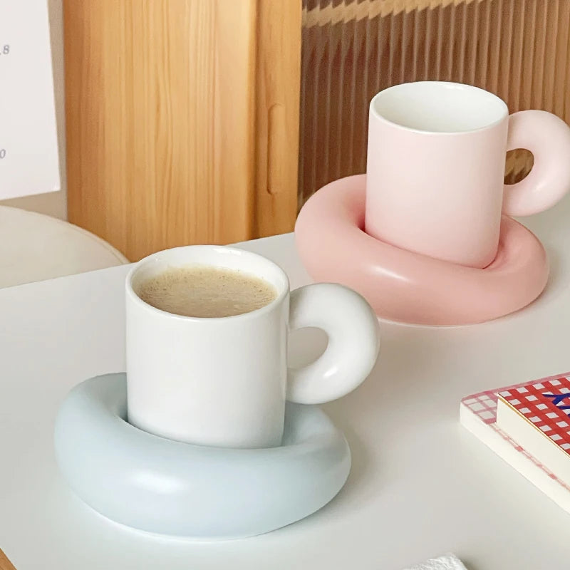 New Makaron Mugs Pretty, Practical, Eco-Friendly Ceramic Drinkware!