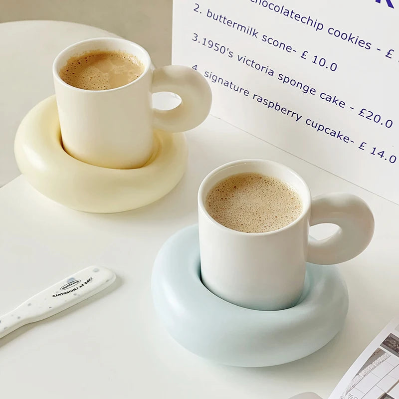 New Makaron Mugs Pretty, Practical, Eco-Friendly Ceramic Drinkware!